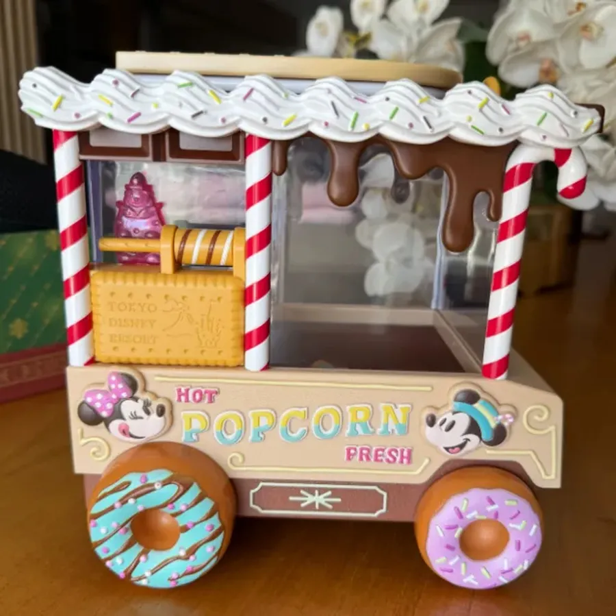 Balde de Pipoca Carrinho Minnie e Mickey