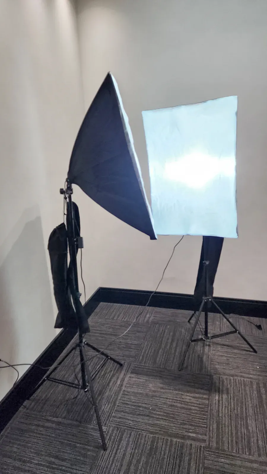 PDIMPORT — Kit 2 Iluminação LED Profissional Studio Light Softbox + Tripé