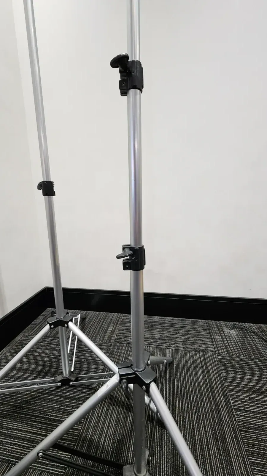 Incoflash Tripé Cadete I — Tripé de Alumínio para Iluminação, 0,84–2,40m (2 Unidades)