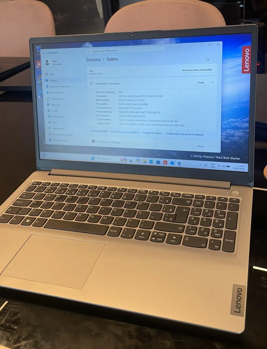 Lenovo IdeaPad 1 15IAU7 - i5-1235U, 8GB, 512GB SSD - 82VY000QBR