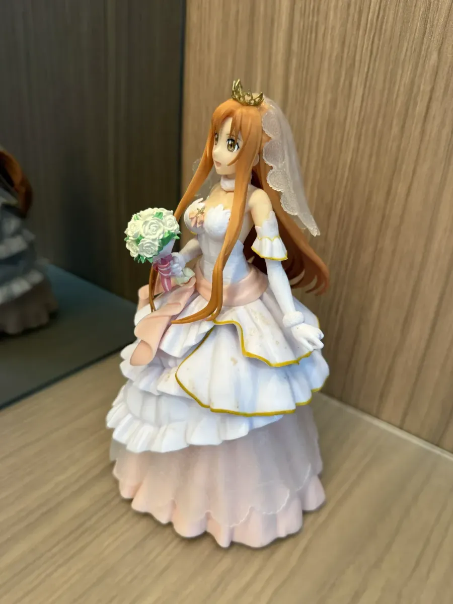 Banpresto EXQ Figure Asuna Wedding — Sword Art Online Code Register (Ref. 28570/28571)