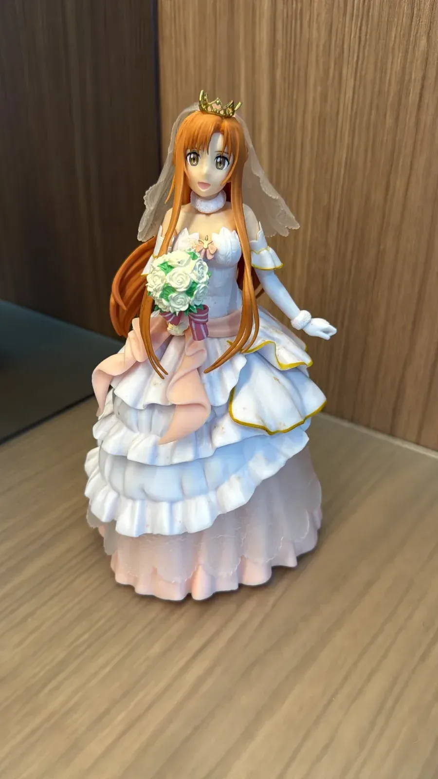 Banpresto EXQ Figure Asuna Wedding — Sword Art Online Code Register (Ref. 28570/28571)