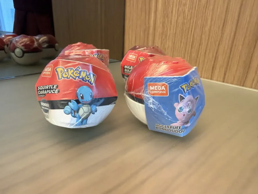 Mega Construx Pokémon — Lote de 4 Poké Balls Lacradas (Magikarp, Bulbasaur, Squirtle, Jigglypuff)