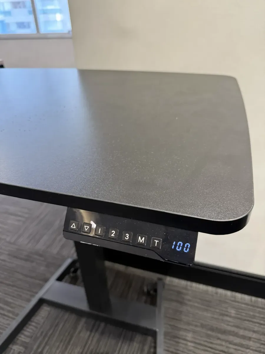 Mesa Elétrica de Altura Regulável Slikdesk Flex Pro — 80x60cm, com Rodízios