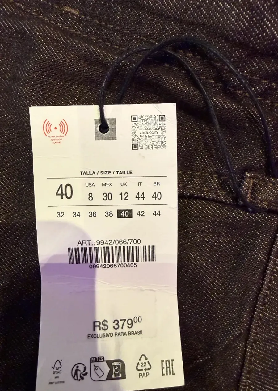 Calça Zara