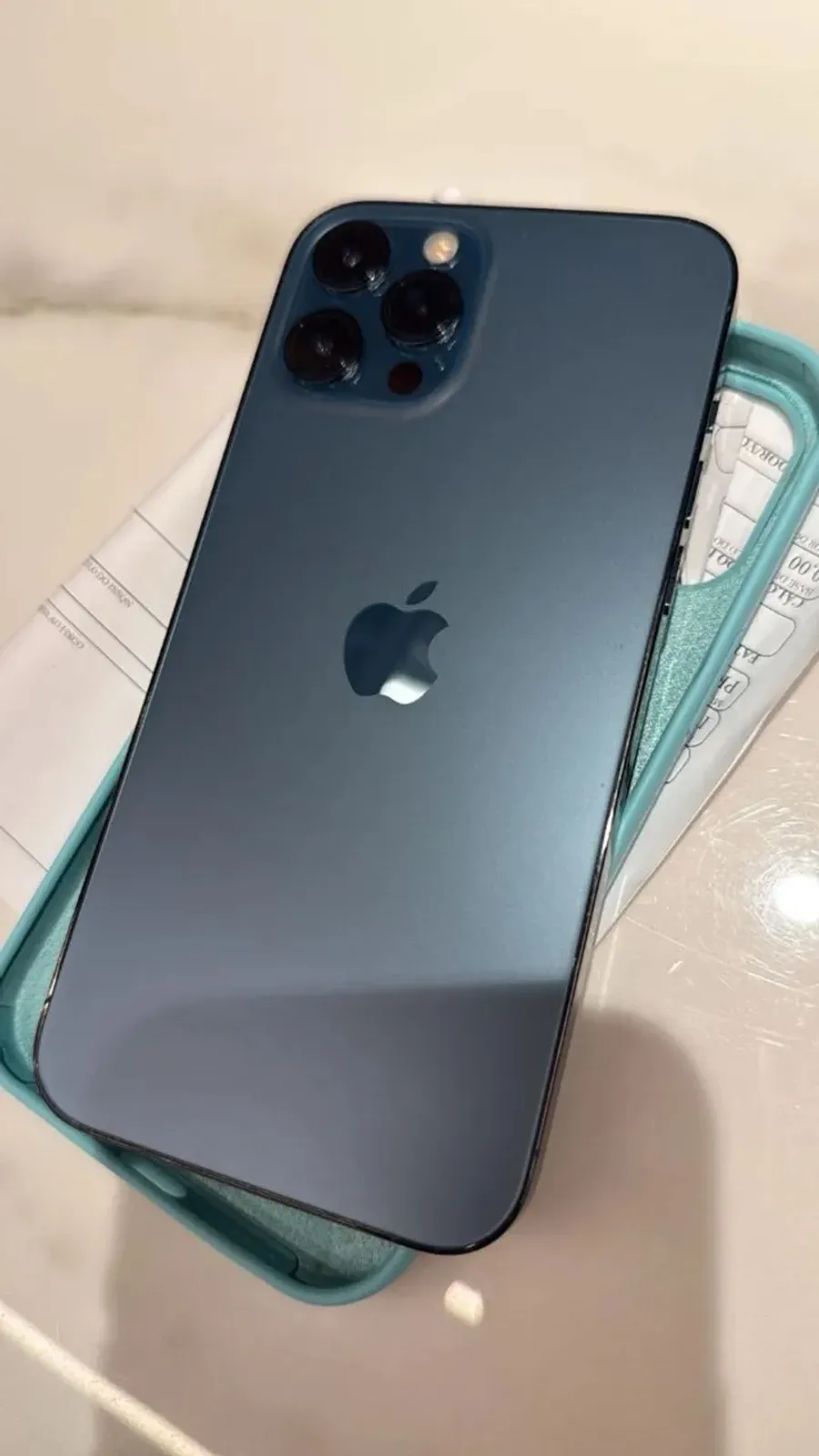 Iphone 12 PRO MAX Azul Pacífico