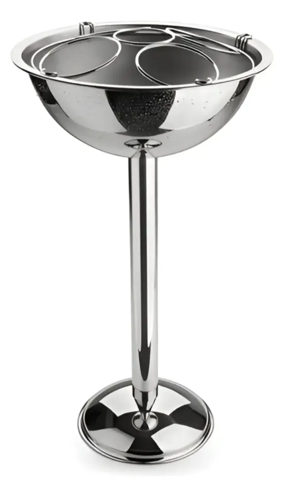 Champanheira Com Pedestal 73 Cm Base Coletora