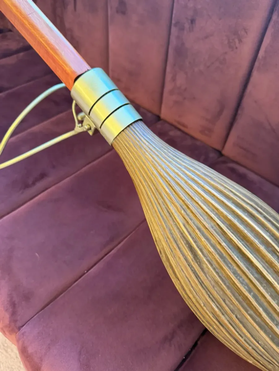 Vassoura Nimbus 2000 Harry Potter Quadribol 81cm Decorativa Marrom