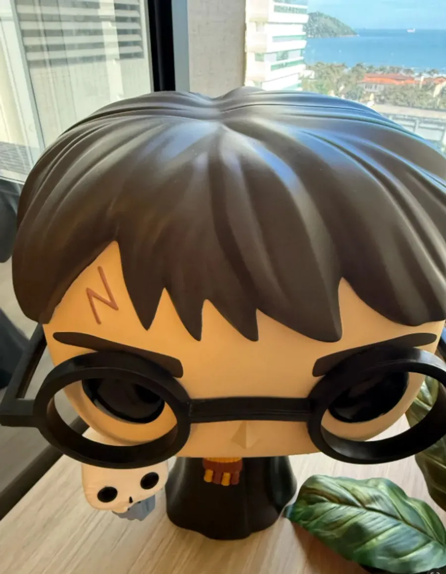 Funko Pop! Harry Potter Com Hedwig - 18 Polegadas - 40cm
