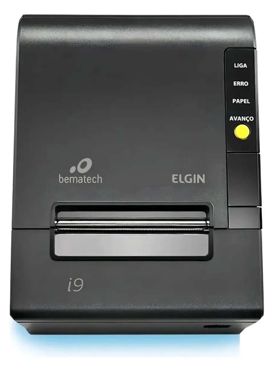 Kit 2Impressoras Térmica Monocromática Elgin I9 Full + 30 bobinas
