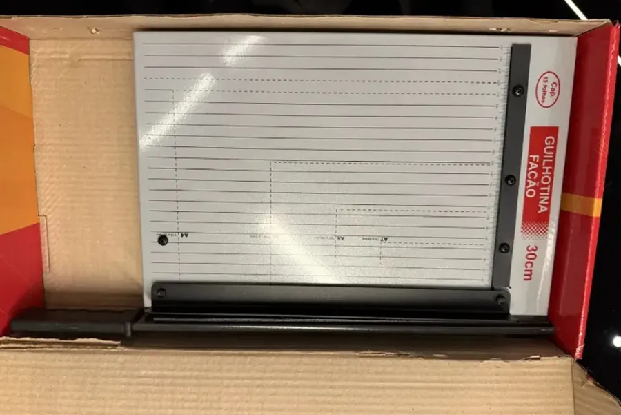 Guilhotina Facão Lassane 30cm - Cortes Precisos