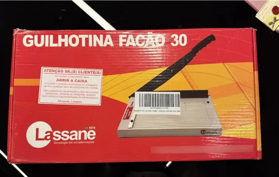 Guilhotina Facão Lassane 30cm - Cortes Precisos