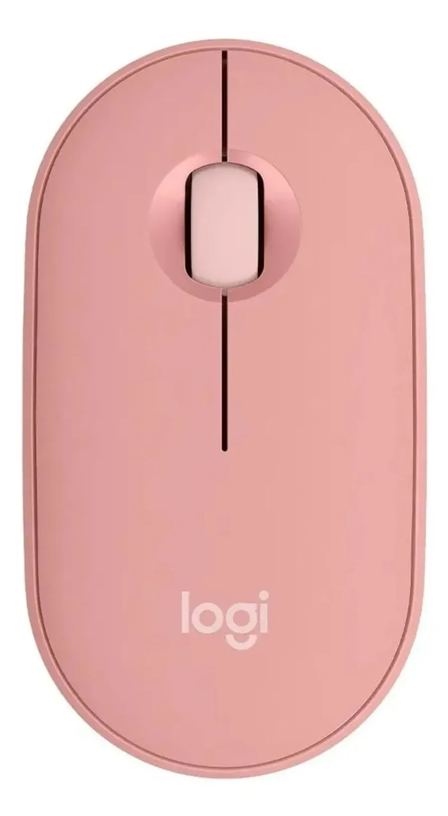 Mouse sem fio Logitech Pebble 2 M350S - Rosa