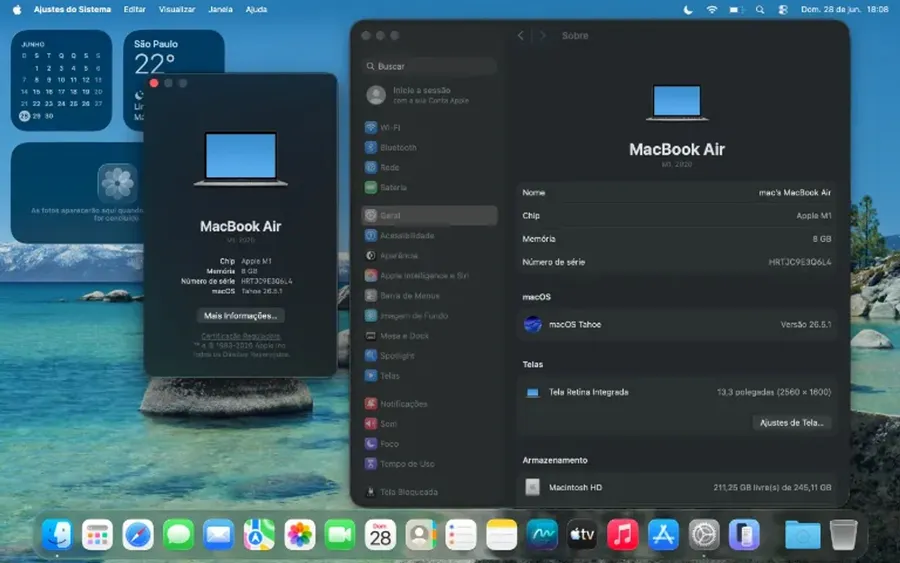 MacBook Air 13" (2020) - Space Gray
