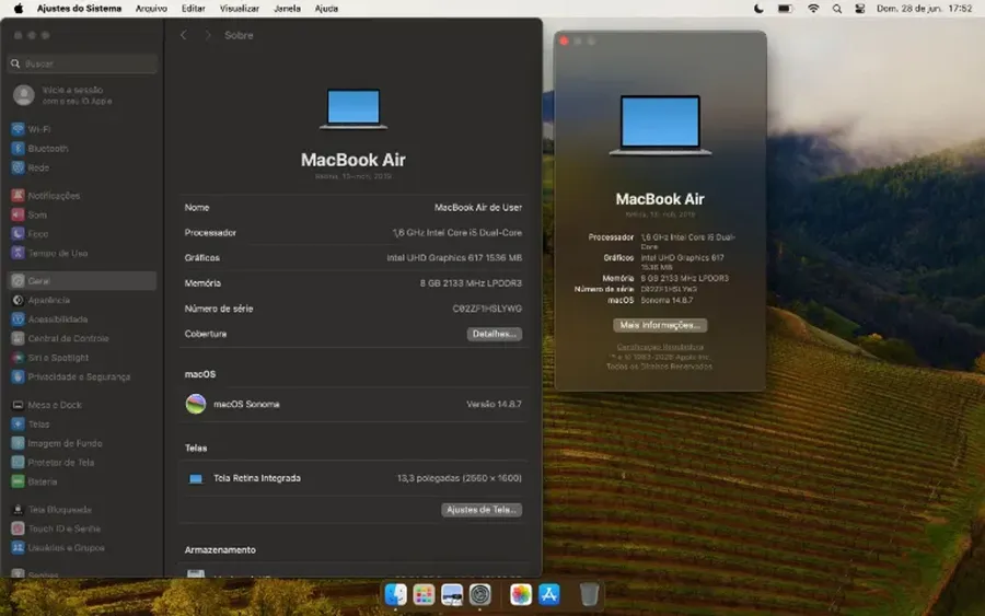 MacBook Air Retina 13" (2019) - Space Gray